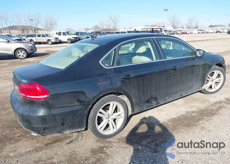 2012 Volkswagen Passat 3.6L V6 Se from USA, damaged, VIN 1VWBM7A31CC030915